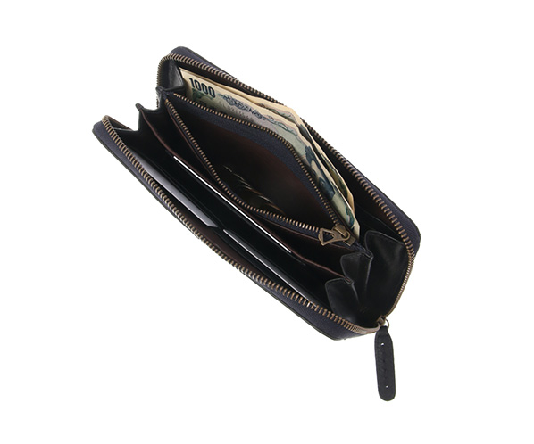 高級感小物トスカ ラウンド長財布｜商品一覧 | 革財布、バッグのgenten(ゲンテン