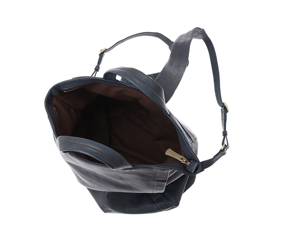 大人気新品 ゲンテン リュック ゴートヌメ トート型リュックサック - リュック/バックパック