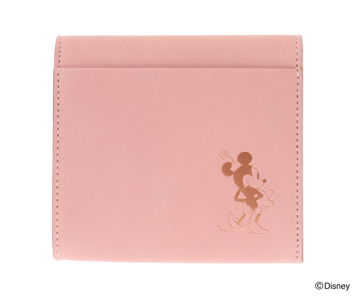 スタンディングシリーズ ミニーマウス 2つ折り財布 商品一覧 革財布 バッグのgenten ゲンテン オンラインショップ