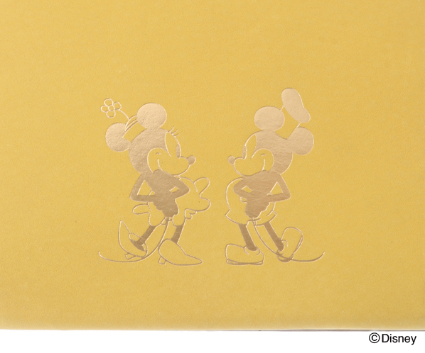 スタンディングシリーズ ミッキーマウス＆ミニーマウス 2つ折り財布 詳細画像