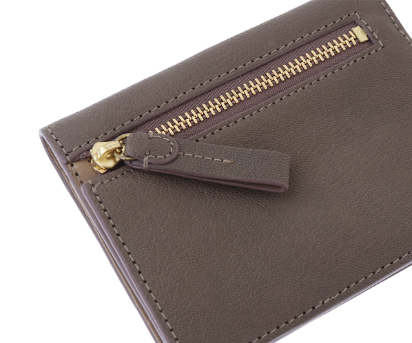 【新型】フレスコ ミニ二つ折り財布 詳細画像 ローズグレー 6