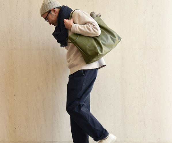 キャリーオール トートバッグ｜商品一覧 | 革財布、バッグのgenten 