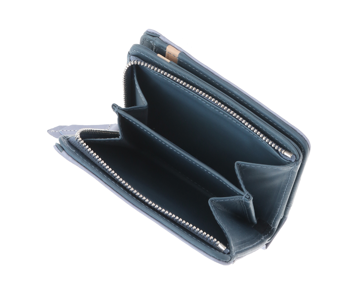 ピアチェーレ Lファスナー二つ折り財布｜商品一覧 | 革財布、バッグの 