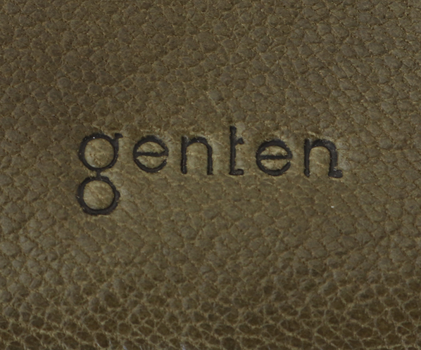 【極美品】ゲンテン ゴートベーシック 二つ折り財布 カーキ