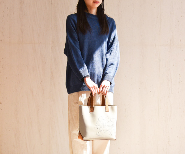 genten×LISA LARSON トートバッグ「スパイキー」 詳細画像 シロ 23