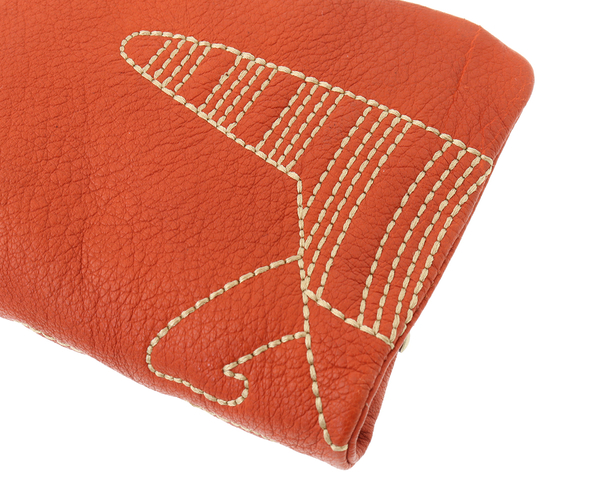 genten×LISA LARSON ソフト刺繍口金二つ折り財布「マイキー」 詳細画像