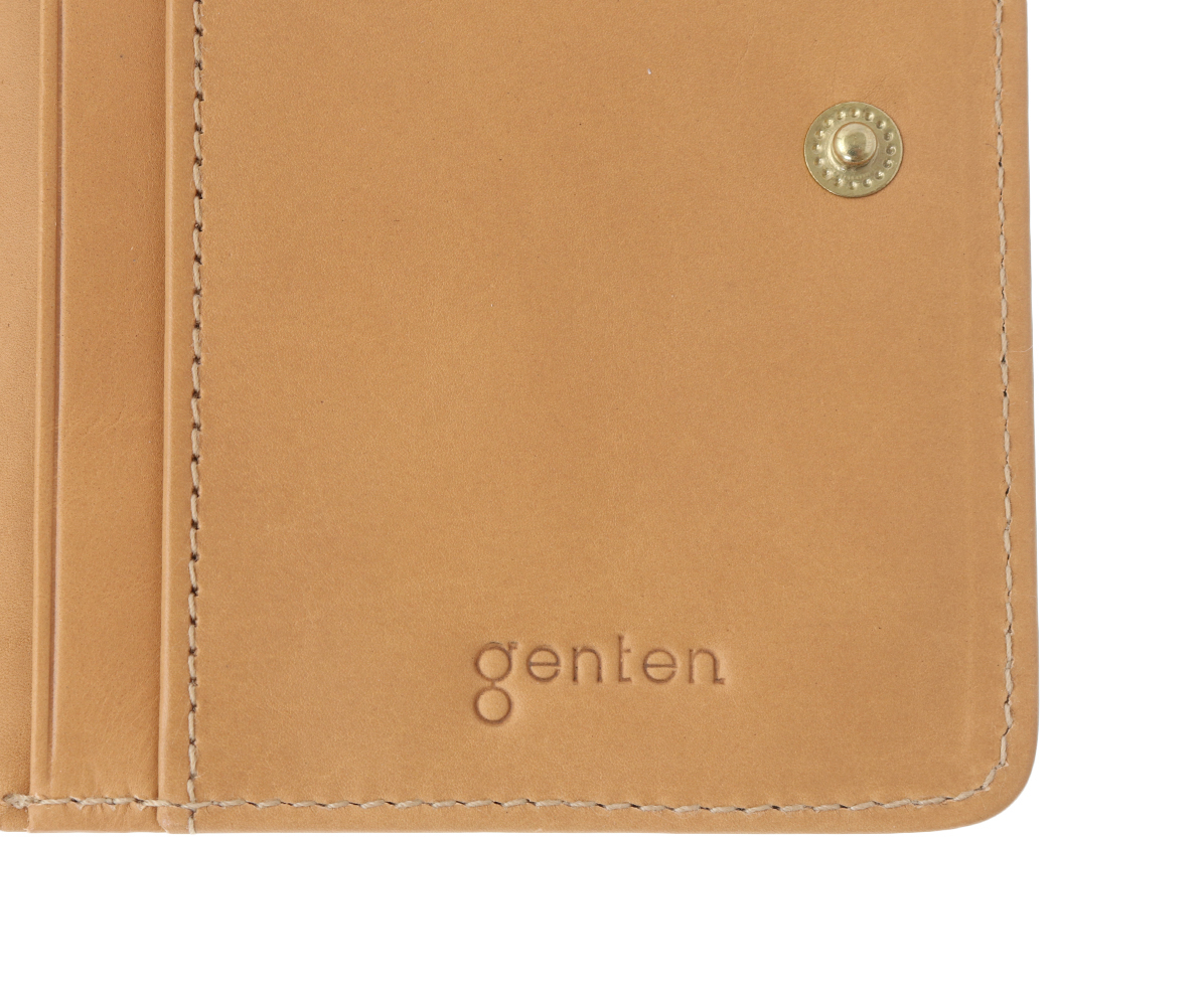 6,150円新品　genten二つ折り財布 ピアチェーレ