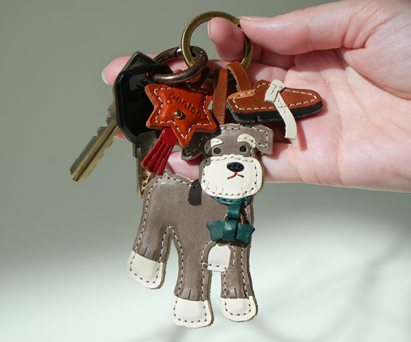 ワクワクチャーム「シュナウザー」 詳細画像 グレー 22