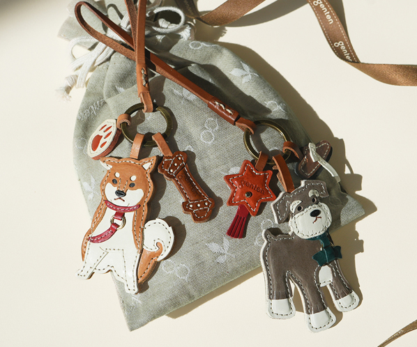 ワクワクチャーム「シュナウザー」 詳細画像 グレー 23