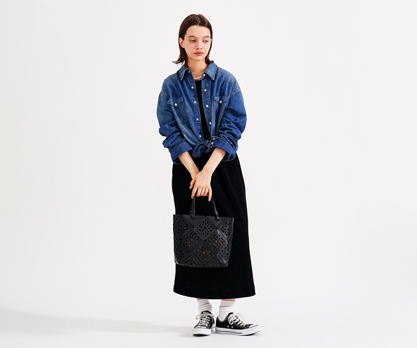 サボテン♡バスケット 直営店・WEB限定】サスカットバスケット 手提げバッグ M｜商品