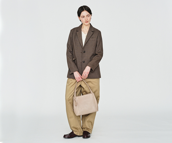 【新色】ゴートベーシック ミドルトート 詳細画像 サンドベージュ 23