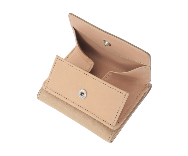 【新色】フレスコ 三つ折り財布 詳細画像 サンドベージュ 10