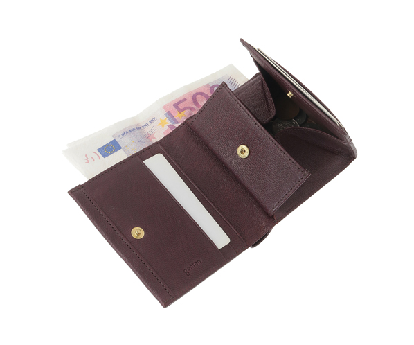 【新色】ゴートベーシック 二つ折りBOX財布 詳細画像 ダークブラウン 10