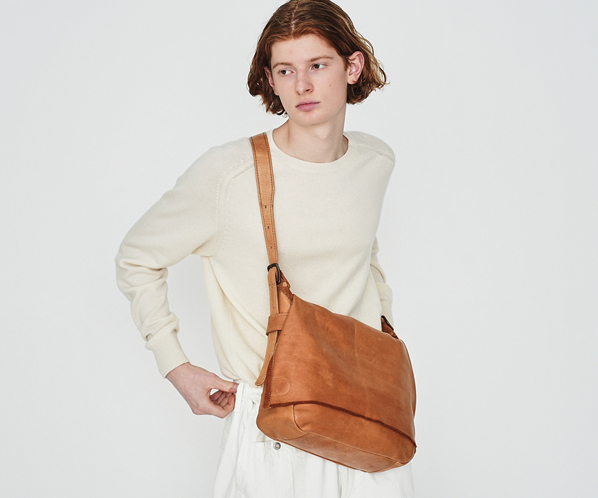 ホースレザーバッグA4ショルダー 詳細画像 キャメル 21