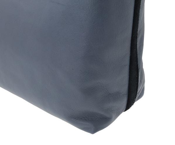 ホースレザーバッグトート（大） 詳細画像 ブルーグレー 7