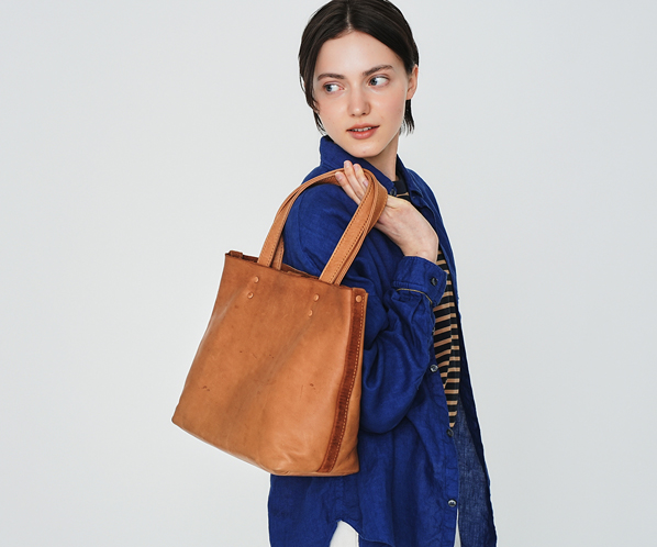 ホースレザーバッグトート（小） 詳細画像 キャメル 21