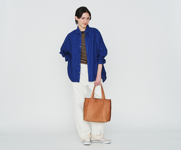 ホースレザーバッグトート（小） 詳細画像 キャメル 25