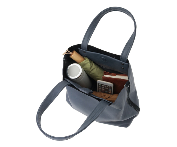 ホースレザーバッグトート（小） 詳細画像 ブルーグレー 10