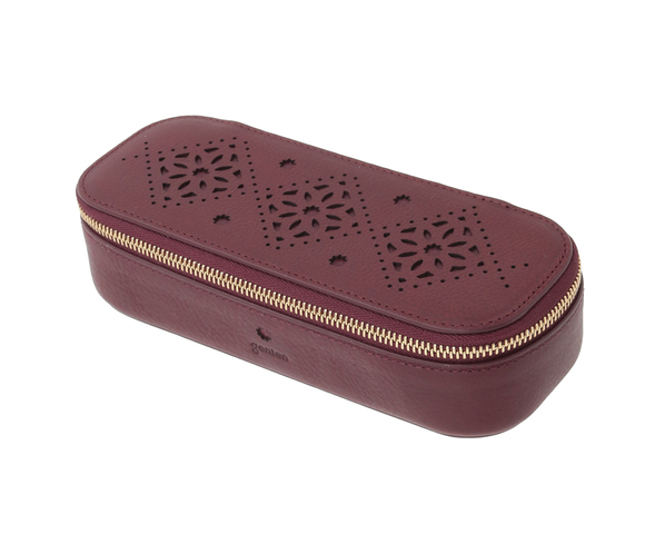 アーガイルカットワーク メガネケース