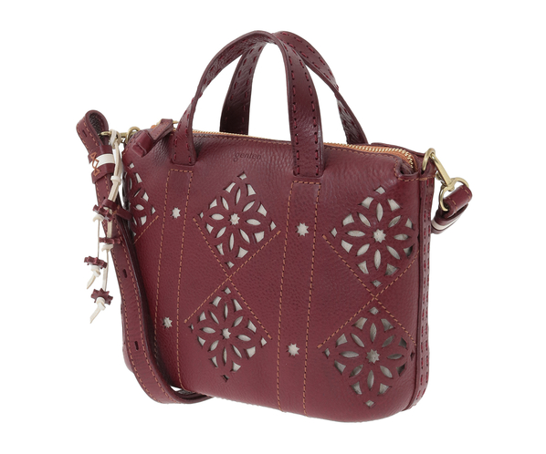 アーガイルカットワーク 2wayバッグ