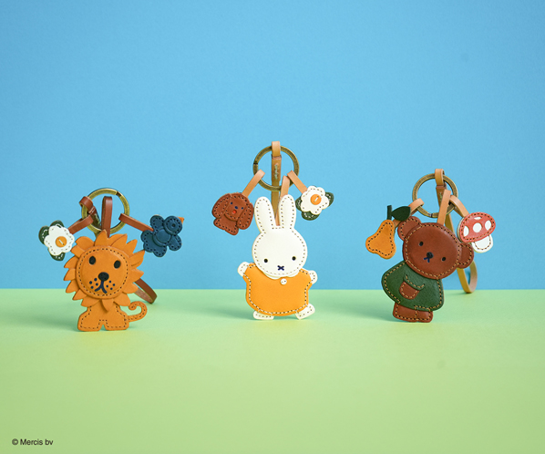 【WEB別注】miffy collection ワクワクチャーム「ライオン」 詳細画像 キイロ 21