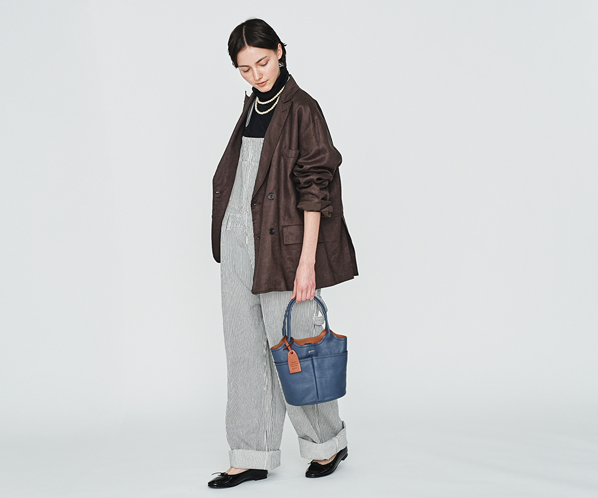 【新色】タスカ バケツ型トート 詳細画像 レトロブルー 23