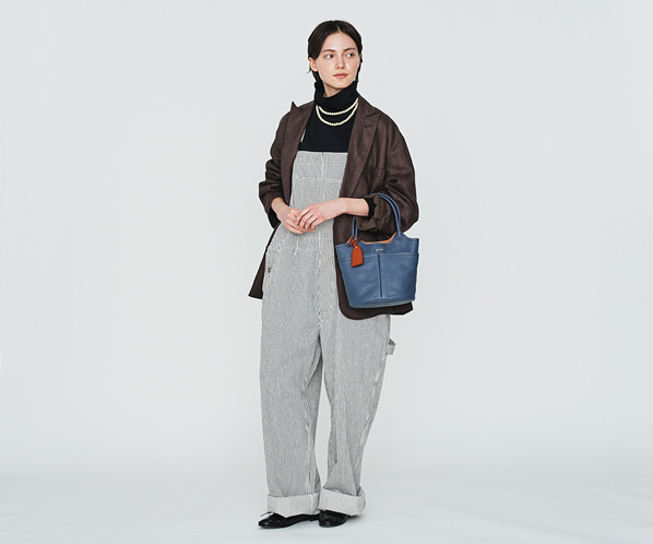 【新色】タスカ バケツ型トート 詳細画像 レトロブルー 24