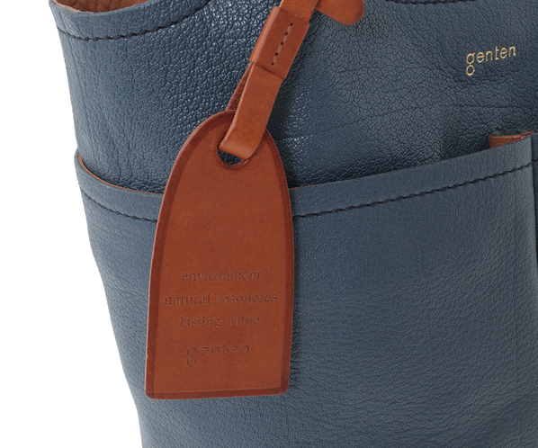 【新色】タスカ バケツ型トート 詳細画像 レトロブルー 7