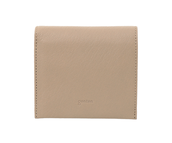【新色】ゴートベーシック 二つ折りBOX財布 詳細画像 サンドベージュ 2