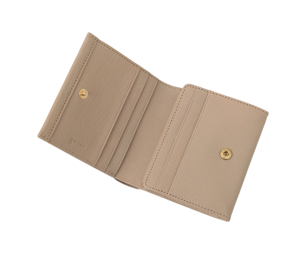 【新色】ゴートベーシック 二つ折りBOX財布 詳細画像 サンドベージュ 6