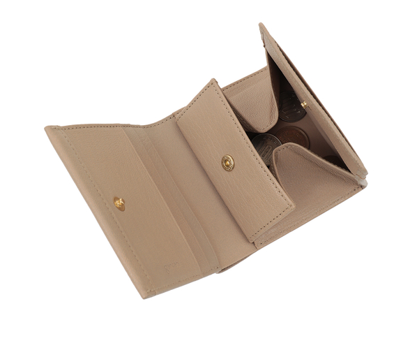 【新色】ゴートベーシック 二つ折りBOX財布 詳細画像 サンドベージュ 8