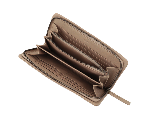 【新色】ゴートベーシック ラウンド長財布 詳細画像 サンドベージュ 8