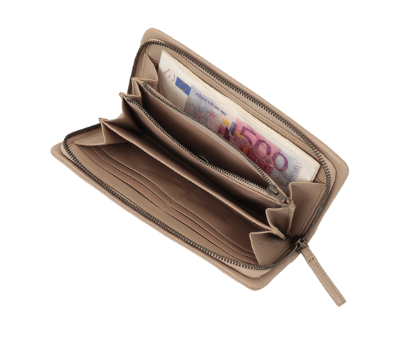 【新色】ゴートベーシック ラウンド長財布 詳細画像 サンドベージュ 9