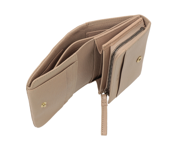 【新色】ゴートベーシック 二つ折り財布 詳細画像 サンドベージュ 7