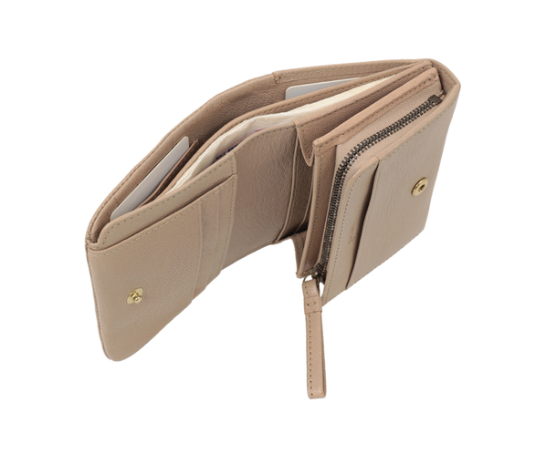 【新色】ゴートベーシック 二つ折り財布 詳細画像 サンドベージュ 8