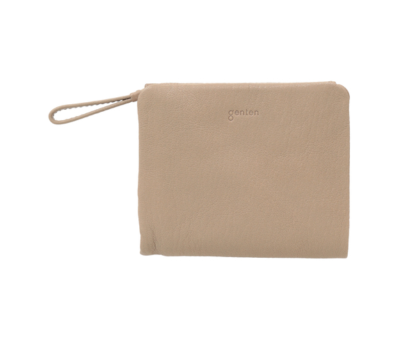 【新色】ゴートベーシック 二つ折り財布 詳細画像 サンドベージュ 2