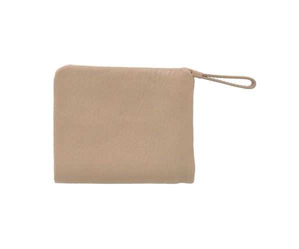 【新色】ゴートベーシック 二つ折り財布 詳細画像 サンドベージュ 4