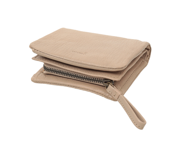 【新色】ゴートベーシック 二つ折り財布 詳細画像 サンドベージュ 6