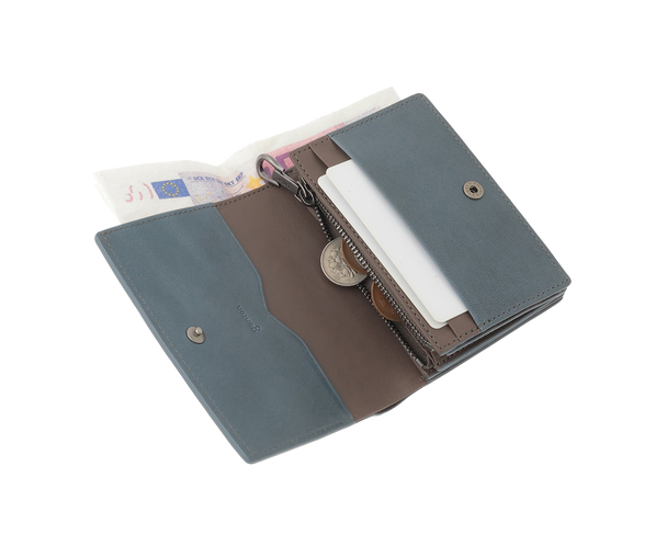 コルサ 二つ折り財布 詳細画像 ブルーグレー 10