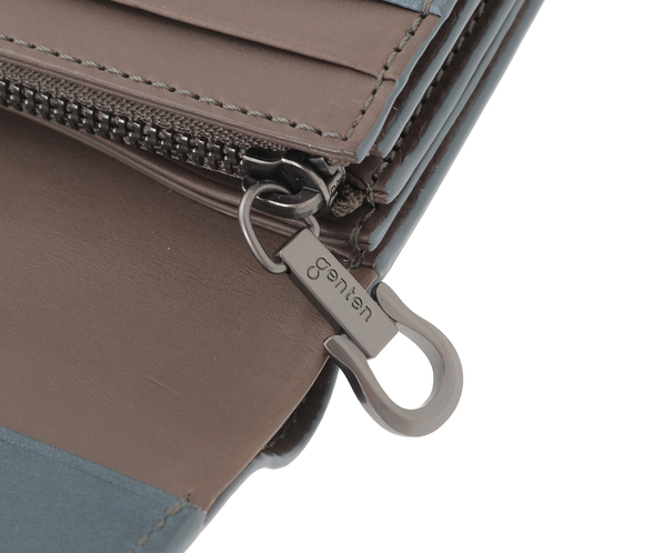 コルサ 二つ折り財布 詳細画像 ブルーグレー 9