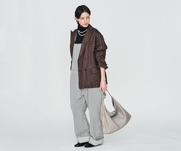 フェザートートバッグ　ワンショルダーバッグ 詳細画像 ライトグレー 22