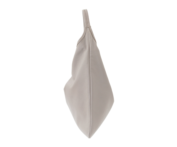 フェザートートバッグ　ワンショルダーバッグ 詳細画像 ライトグレー 3