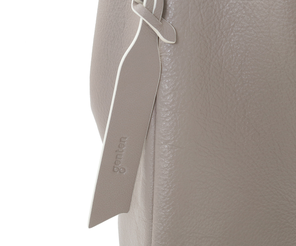 フェザートートバッグ　ワンショルダーバッグ 詳細画像 ライトグレー 6