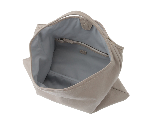 フェザートートバッグ　ワンショルダーバッグ 詳細画像 ライトグレー 9