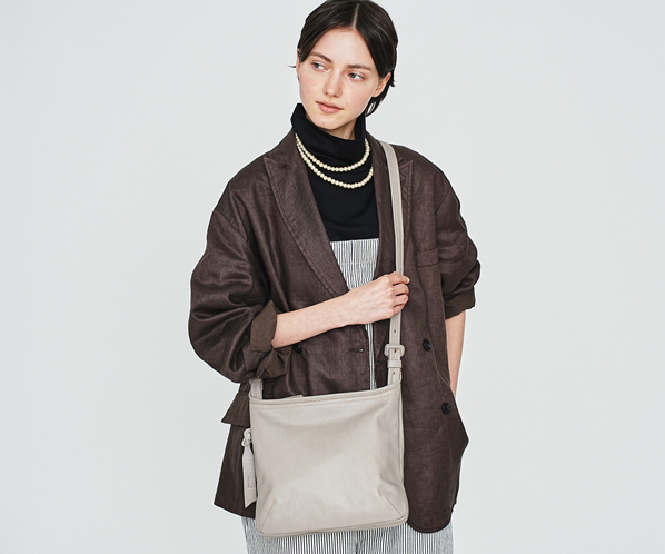 フェザートートバッグ　2wayショルダーバッグ 詳細画像 ライトグレー 20