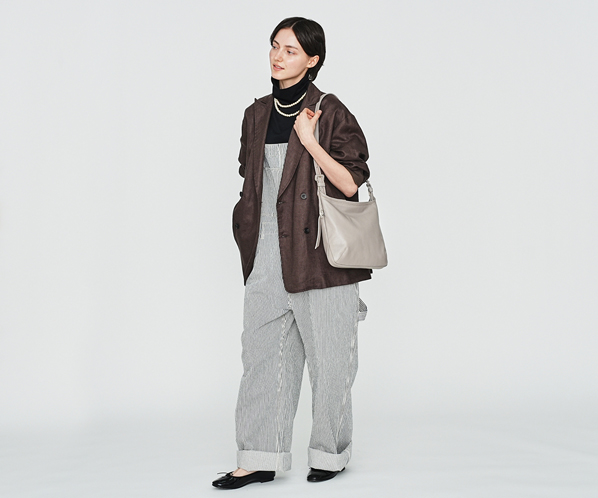 フェザートートバッグ　2wayショルダーバッグ 詳細画像 ライトグレー 24