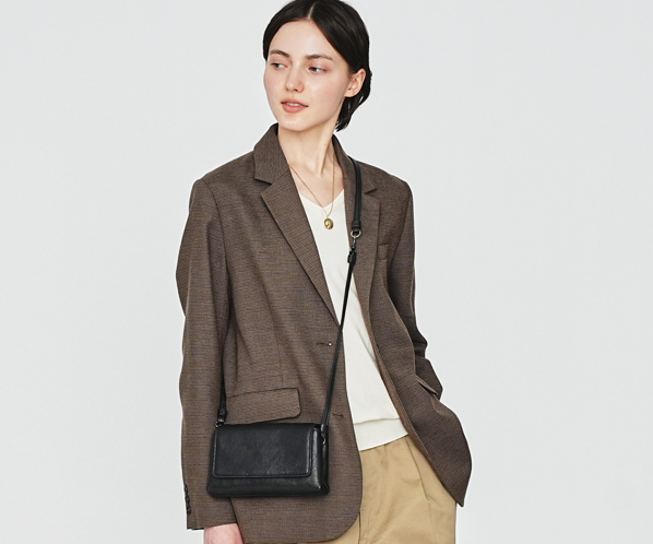 エッセンシャルゴート 2WAYポシェット 詳細画像 クロ 25