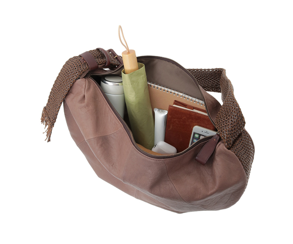 【直営店・WEB限定】アマカ ショルダーバッグ大 詳細画像 グレー 10