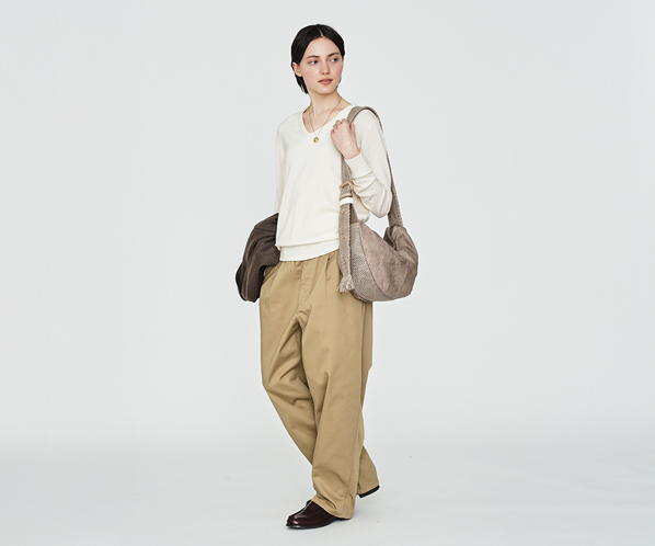 アマカ ショルダーバッグ小 詳細画像 グレー 24