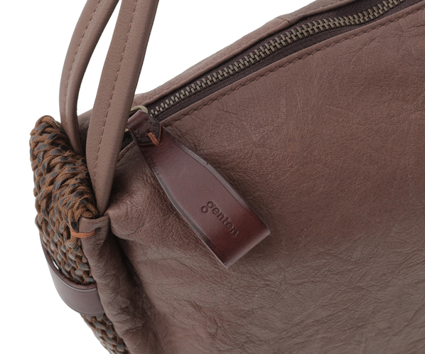 アマカ トートバッグ 詳細画像 ダークブラウン 6